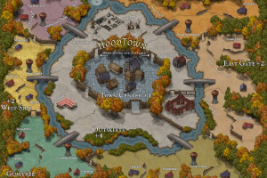 The HoodTown map